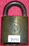 “F.A.A. Logo”. Size: 4B72. Padlock Stamp #: 1175-E. Color: Blue.