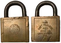 “SAFE” – “THE SAFE PADLOCK AND HDW