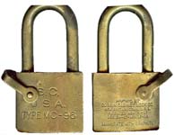 “S.C. U.S.A. TYPE MC-96” – “CORBIN…”. Body Type: Extruded. Body Material: Bras