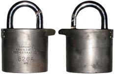 “S&G 826A 1972” – High Shackle – Blank Reverse – Patent Pending