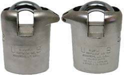 S&G 831 (1972-1973) – 1/2″ Shackle – Chrome Plated