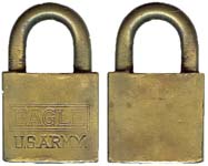 “U.S. ARMY. EAGLE”. Body Type: Extruded. Body Material: Brass. Body Size: 13/4″W