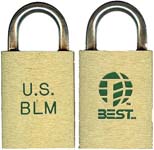 “U.S. BLM” – “BEST”. Body Type: Extruded. Body Material: Brass. Body Size: 1 5/8