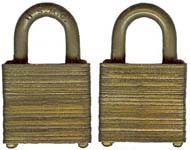 “U.S.M.C.” – “No 8 T3034 MASTER…”. Body Type: Laminated. Body Material: Brass.