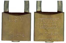 “U.S.N. MAGAZINE” – “CHICAGO…”. Body Type: Solid. Body Material: Brass. Body S