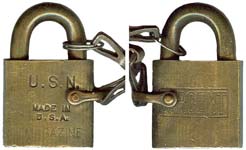 “U.S.N. MAGAZINE…” – “SARGENT”. Body Type: Solid. Body Material: Brass. Body S