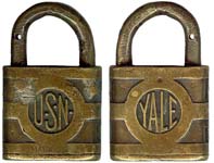 “U.S.N. MAGAZINE” – “YALE”. Body Type: Cast 1 Piece. Body Material: Bronze. Body