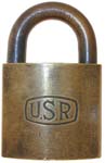 “U. S. R.”. Size: 4B62. Padlock Stamp #: 0522-E. Color: Green.