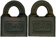 Pin Tumbler Push Key Padlocks