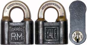 “CORREOS R•M•” – “YALE”