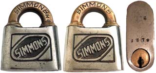 "SIMMONS" - Nickel Finish