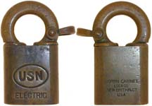 “USN ELECTRIC” – “CORBIN CABINET LOCK CO