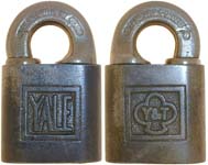 “YALE” – “Y&T” Trefoil – Nickel Plated