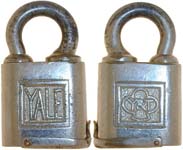 “YALE” – “Y&T” Trefoil – Thin Dust Guard – Nickel Plated