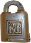 “YALE” – “Y&T” Trefoil – Thin Dust Guard – Nickel Plated