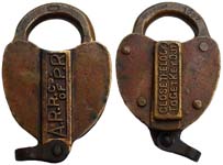 “ARRCO OF PR” – “CLOSE THE LOCK TO GET KEY OUT”