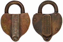 “B&LETCO” – “TO GET KEY OUT CLOSE THE LOCK”