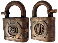 “B&O” – “SIGNAL DEPT” – “PITTSBURG DIVISION YALE”