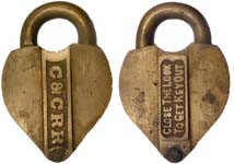 “C&CRR” – “CLOSE THE LOCK TO GET KEY OUT”