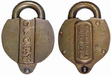 “C&ORY” – “TO GET KEY OUT CLOSE THE LOCK”