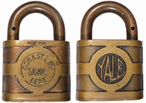 “CCC&StLRY” – “SIGNAL DEPT” – “YALE”