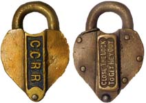 “CCRR” – “CLOSE THE LOCK TO GET KEY OUT”