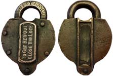 “CITYRWYCO” – “TO GET KEY OUT CLOSE THE LOCK