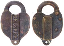 “CRI&PRR” – “HAND CAR”