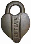 “D&TERY” – “CLOSE THE LOCK TO GET KEY OUT”