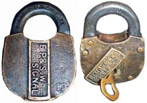 “EP&SW” – “SIGNAL” – “REMOVE KEY WHEN LOCKING”