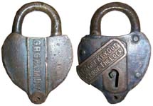 “GRGH&MRY” – “TO GET KEY OUT CLOSE THE LOCK”