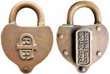 “ICRR” – “TO GET KEY OUT CLOSE THE LOCK”