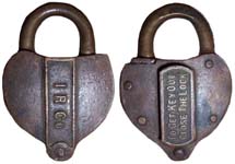 “IRCo” – “TO GET KEY OUT CLOSE THE LOCK”