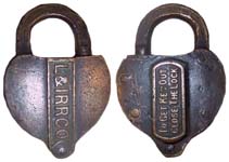 “L&IRRCO” – “TO GET KEY OUT CLOSE THE LOCK”