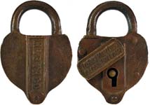 “M&BTRCO” – “TO GET KEY OUT CLOSE THE LOCK”