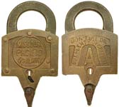 “MISSOURI PACIFIC RAILWAY” – “A” – “DON’T USE OIL BUT PLENTY OF GRAPHITE”