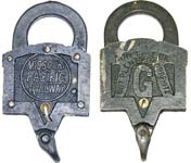 “MISSOURI PACIFIC RAILWAY” – “G” – “DON’T USE OIL BUT PLENTY OF GRAPHITE”