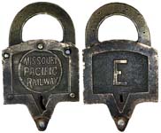 “MISSOURI PACIFIC RAILWAY” – “E”