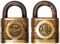 “THE MK AND T” – “SIGNAL DEPT” – “YALE” – Steel Shackle