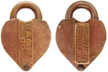 “NN&MVCO” – “CLOSE THE LOCK TO GET KEY OUT”
