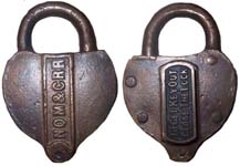 “NOM&CRR” – “TO GET KEY OUT CLOSE THE LOCK”