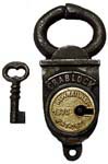 “NSW RAILWAYS” – “1870 PAT•0873 CRAB LOCK”