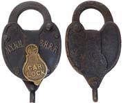 “NYNH&HRR” – “CAR LOCK”