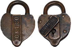“OKTCO” – “TO GET KEY OUT CLOSE THE LOCK”