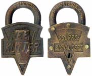 “OSLRRCo” – “SIGNAL DEPT” – “KEEN KUTTER”