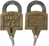 “SANTA FE” – “GENERAL” – “DON’T USE OIL BUT PLENTY OF GRAPHITE”