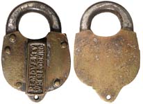 “SOO LINES” – “TC” – “REMOVE KEY WHEN LOCKING”