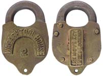 “WABASH” – “TOOL HOUSE 2” – “REMOVE KEY WHEN LOCKING”