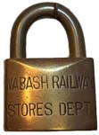 “WABASH RAILWAY STORES DEPT”