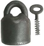 “C. LIEBRICH 1061 PHILADA.”. 4 1/2″ high. Original iron post key. Iron body. Iro